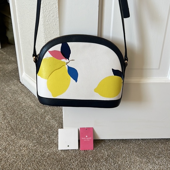 Kate Spade Lemon Zest Sylvia Dome crossbody bag - Picture 4 of 6